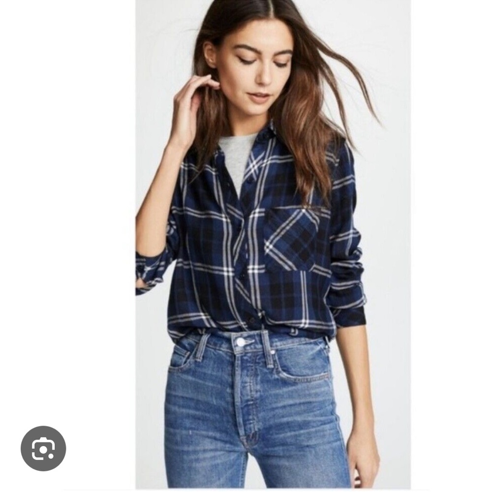 Rails Hunter Plaid Top